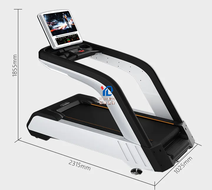 Running Gear Equipment - Populaire fitnessapparatuur voor binnen, commerciële loopband,