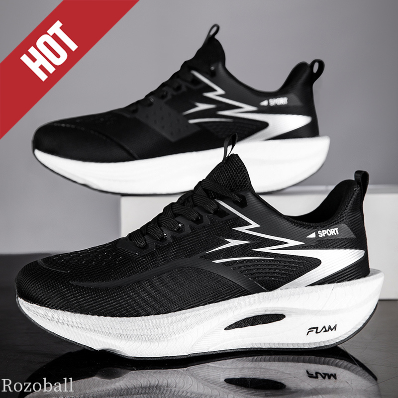 Running Shoe Carbon - Hardloopschoenen Carbon Board Luchtkussen Marathon Heren
