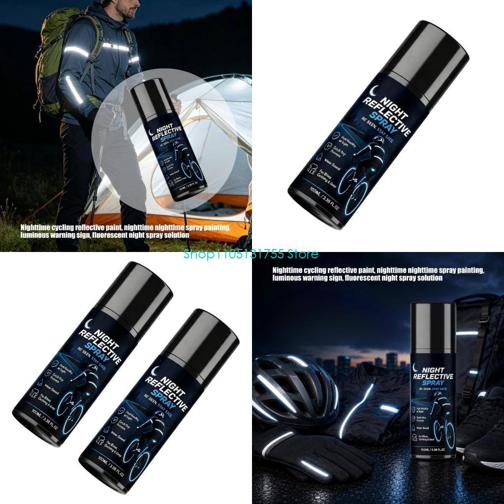 Running Gear Equipment - K0EF 100ml Transparante Reflecterende Coating Spray