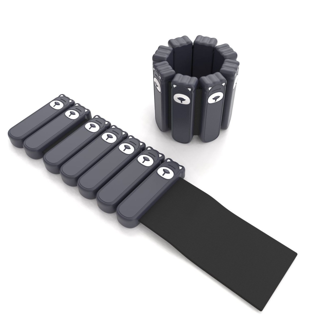 Running Gear Equipment - 09 Siliconen Sport Fitness Hardlooparmband Gewichtdragende