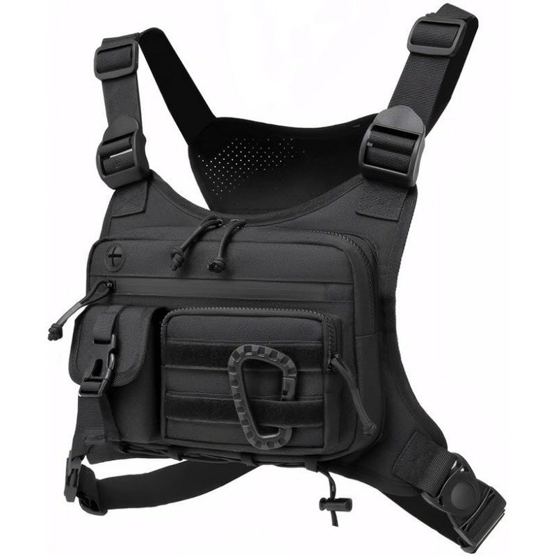 Running Gear Bag - Tactische borsttas Herenvest Edc Waterdicht Anti-diefstal