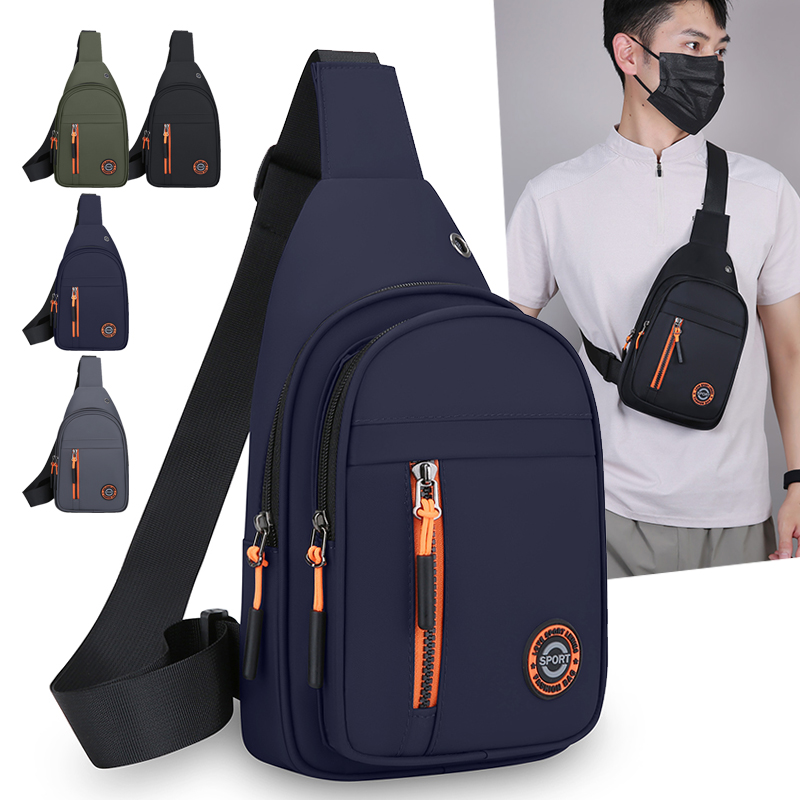Running Gear Bag - Borsttas Heren Crossbodytas aan de voorkant