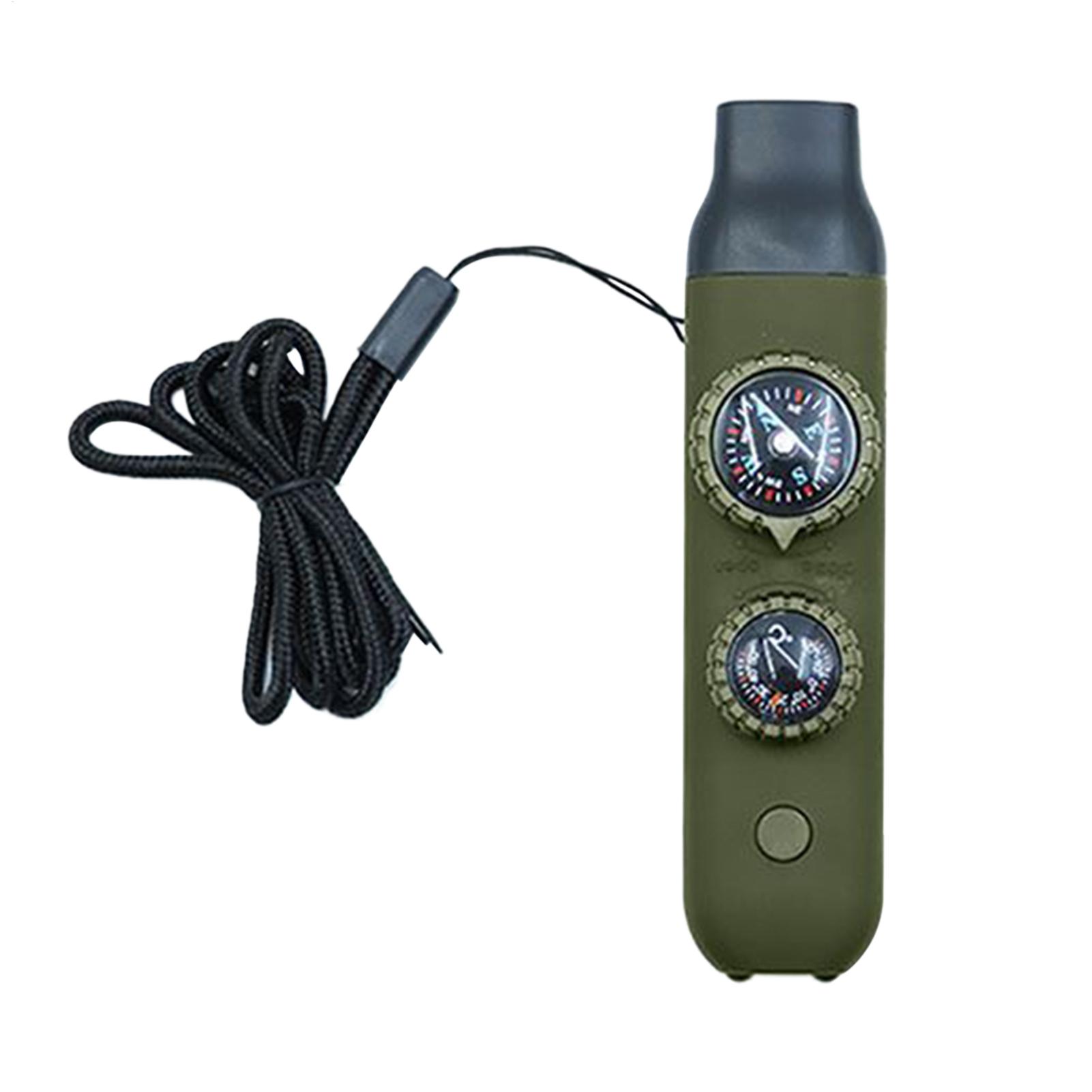 Running Gear Boat - 7-in-1 overlevingsfluit met LED-licht Outdoor veiligheidsuitrusting