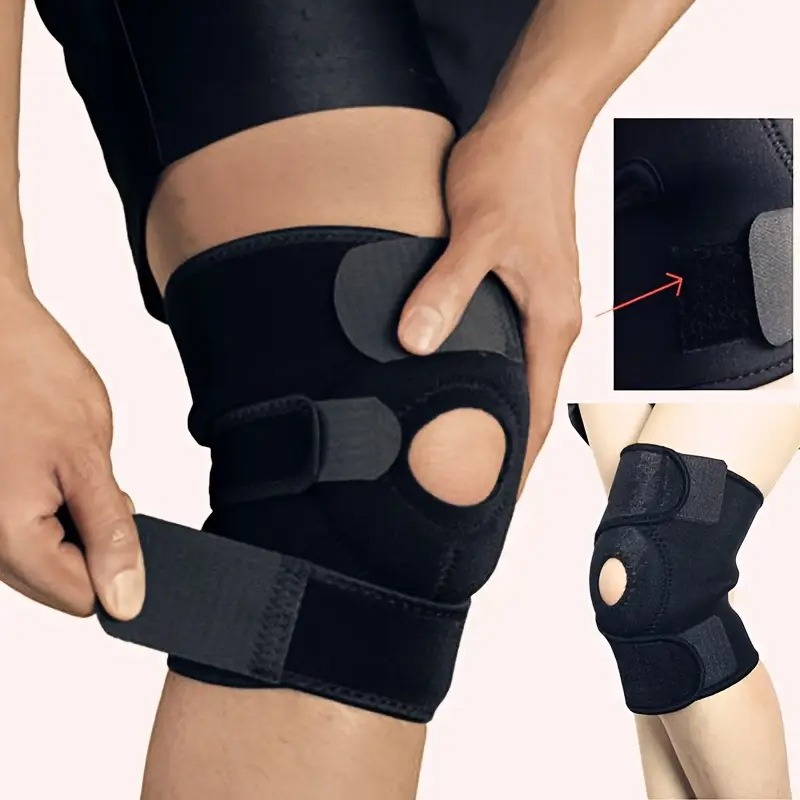 Running Gear Equipment - SpringSupportedMen'sKneePads, JumpRopeSprains, Damesfietsen, hardlopen, basketbaluitrusting, sportbeschermende