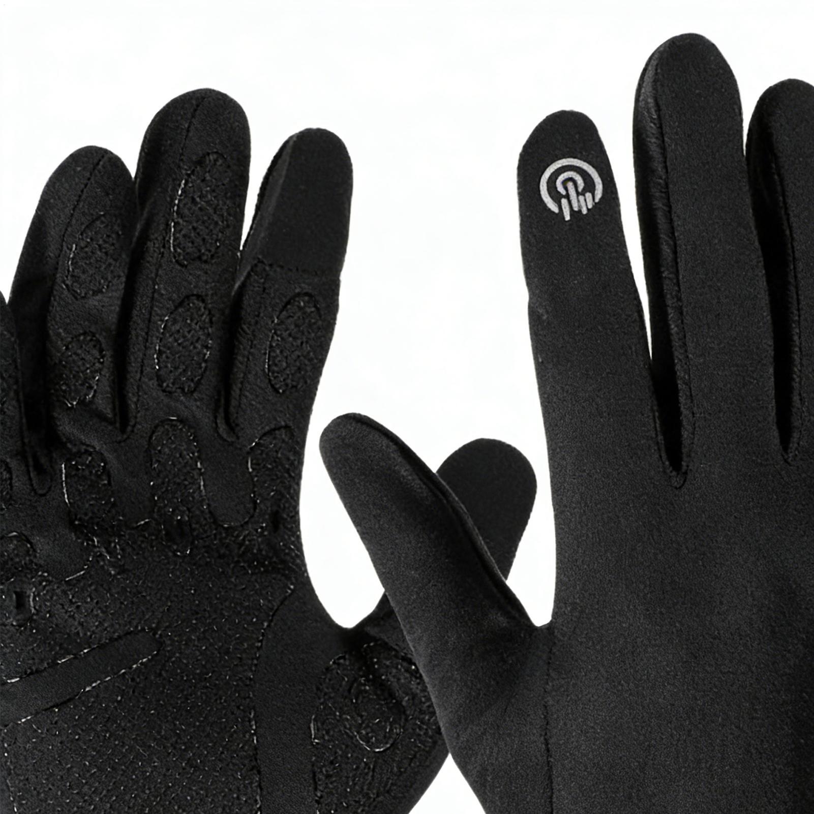 Running Gear In Snow - Warme fietshandschoenen Volledige vinger Koud weer