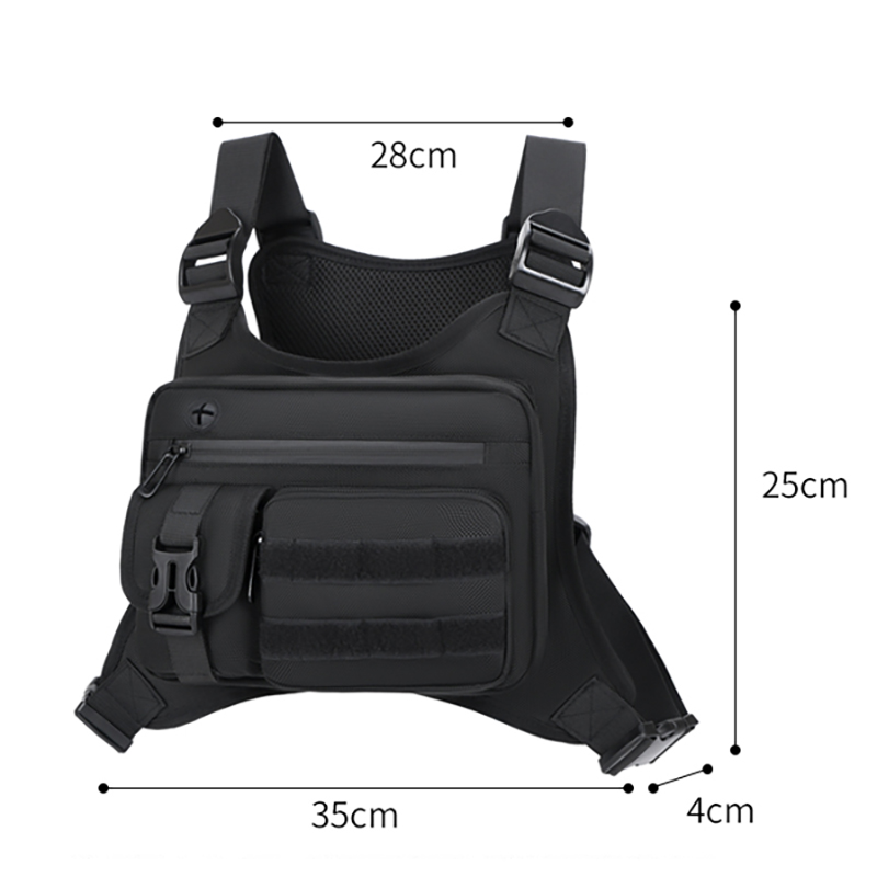 Tactische borsttas voor heren, - Running Gear Bag recensie en prijs