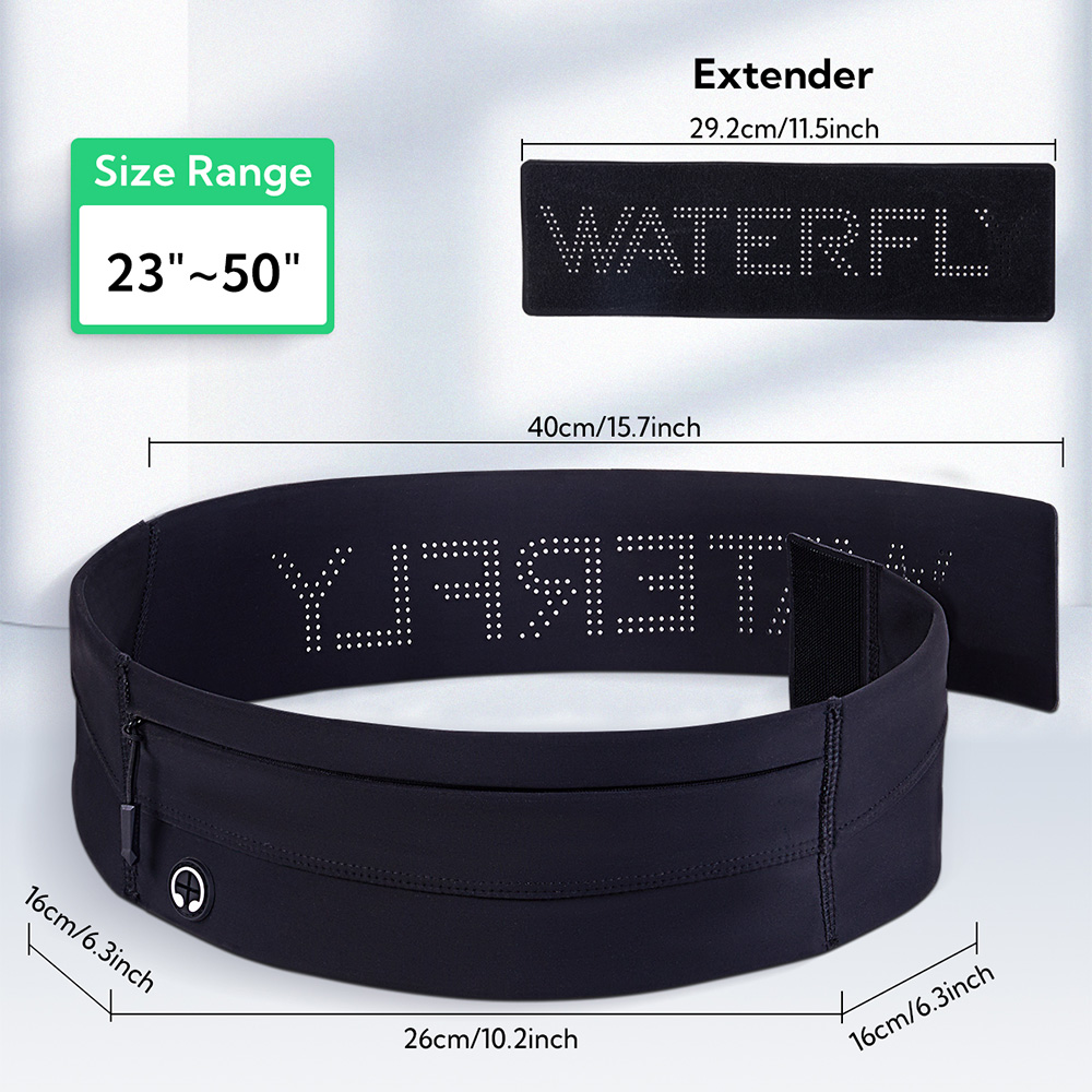 WATERFLY hardloopriem heuptasj - Running Gear Bag recensie en prijs